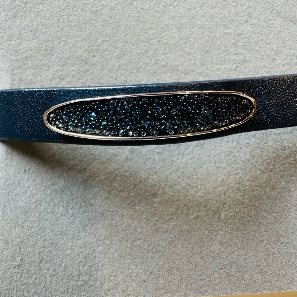 Swarovski Adore Leather Slide Bracelet 70$